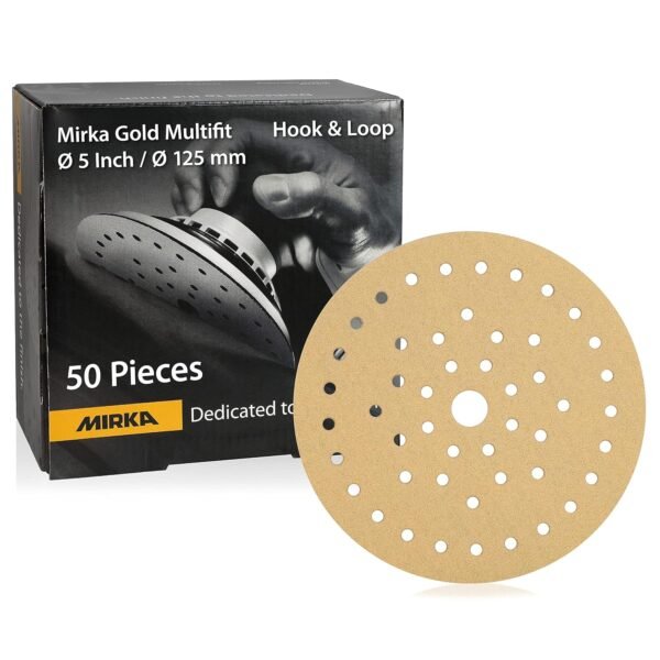 gold1 Lija Orbital Mirka/Galaxy Gold (diferentes granos)